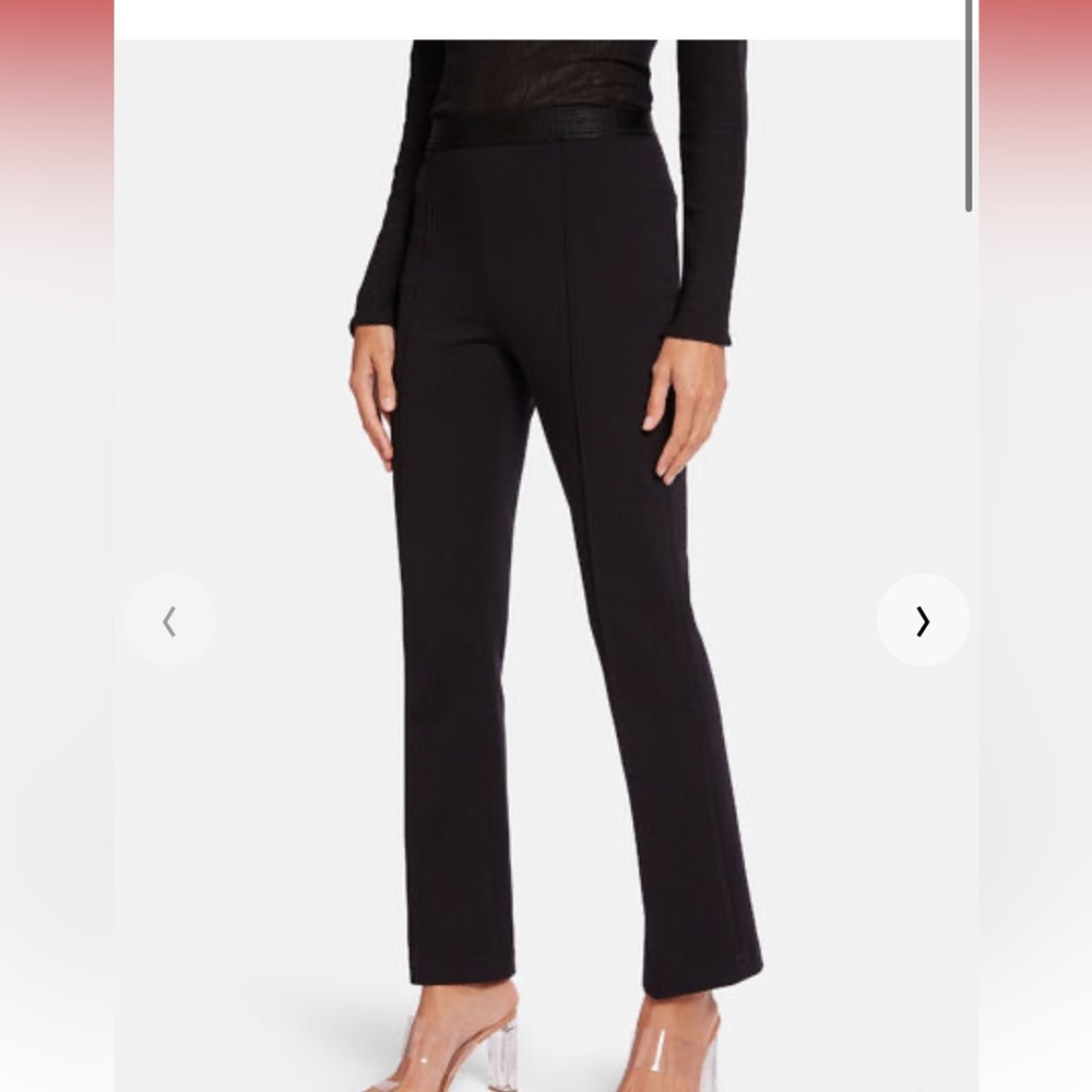Wolford Black Logo Grazia Pant